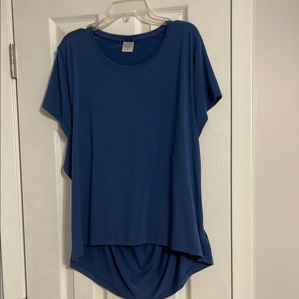 Athleta Women’s Navy Top Vented Back Size XL